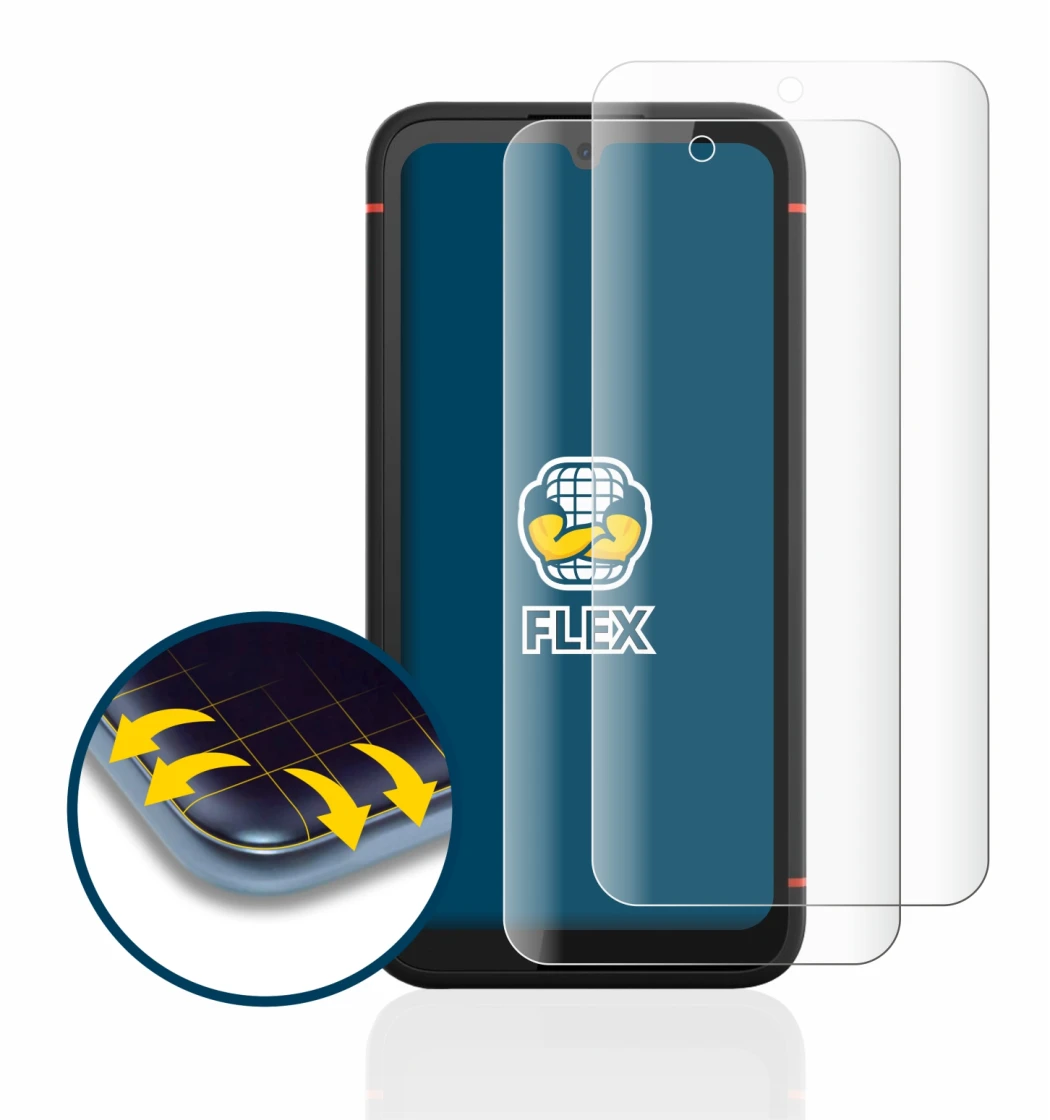 Imagen del dispositivo Gigaset GX4 con una amplia variedad de protectores de pantalla.