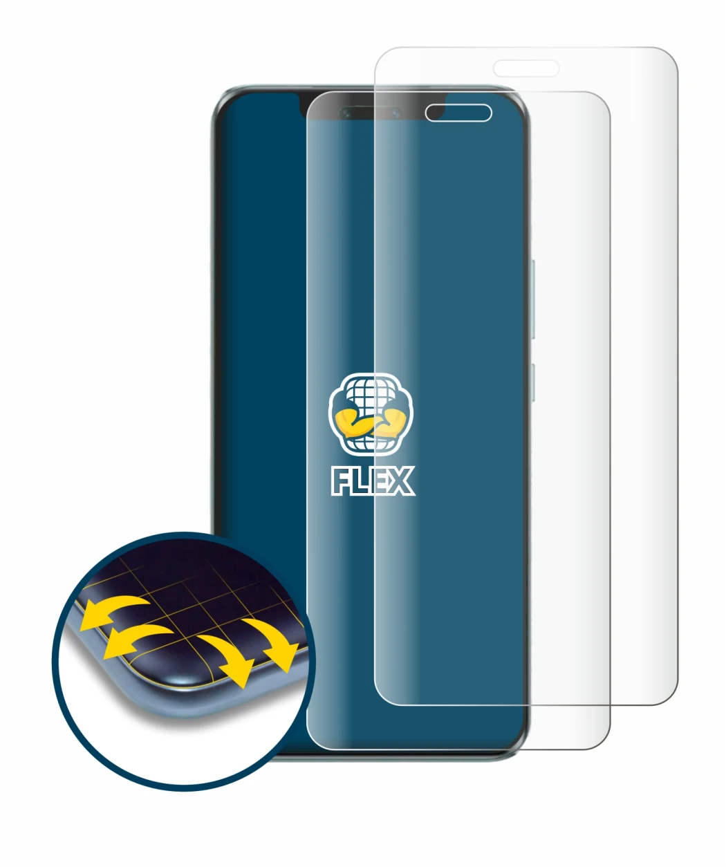 Imagen del dispositivo Honor Magic 6 Pro con una amplia variedad de protectores de pantalla.