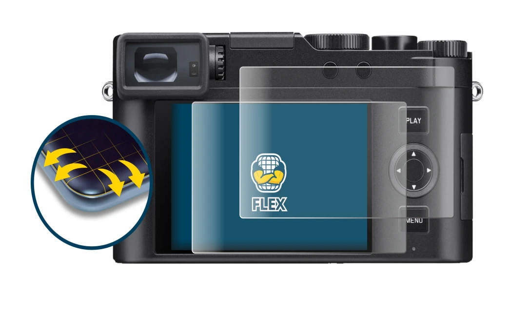 Imagen del dispositivo Leica D-Lux 8 con una amplia variedad de protectores de pantalla.