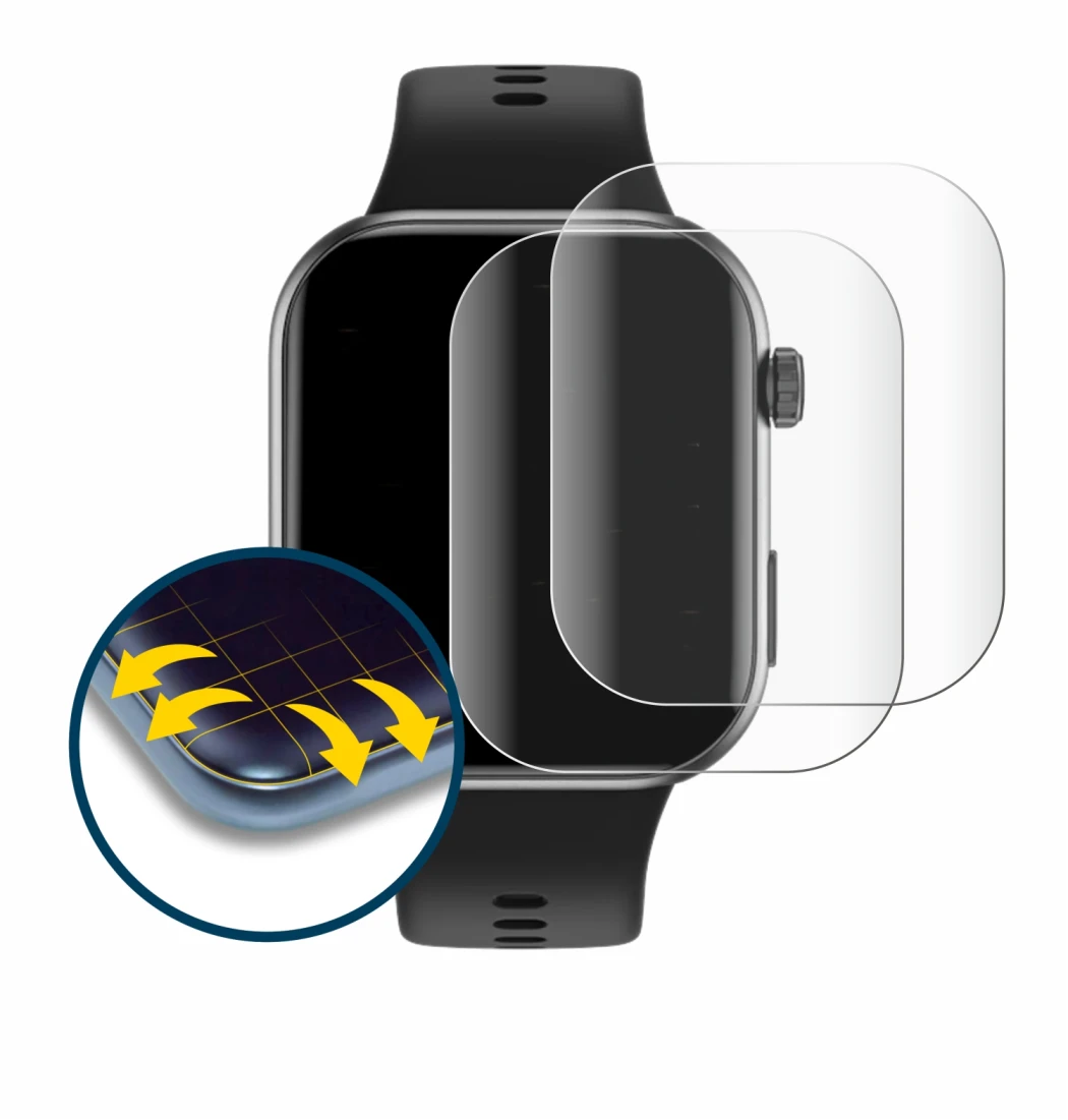 Imagen del dispositivo Honor Choice InFoWear Watch 2i con una amplia variedad de protectores de pantalla.
