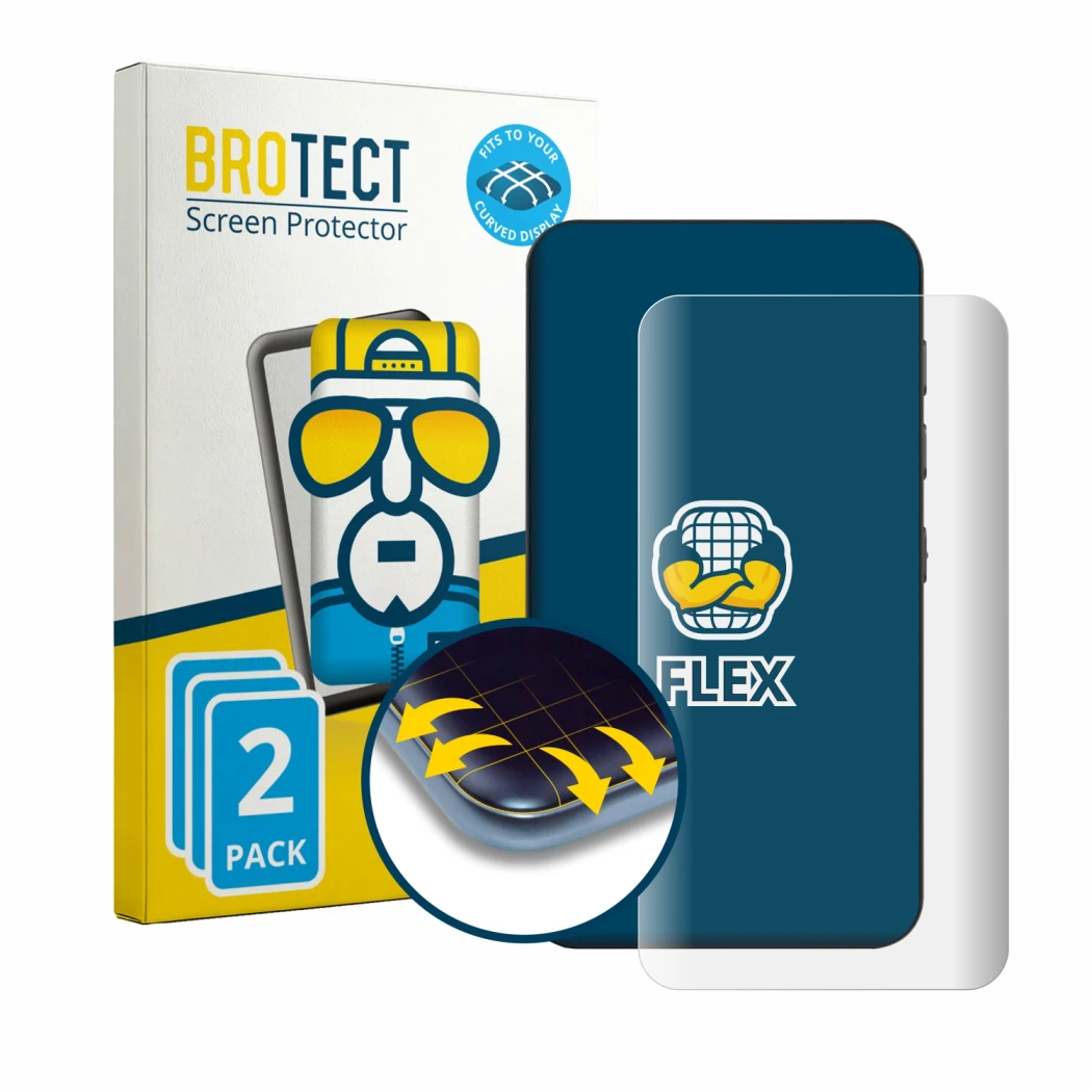 Parte frontal de un envase de producto con el logotipo de la marca BROTECT. Al lado se muestra el dispositivo innioasis G3 con