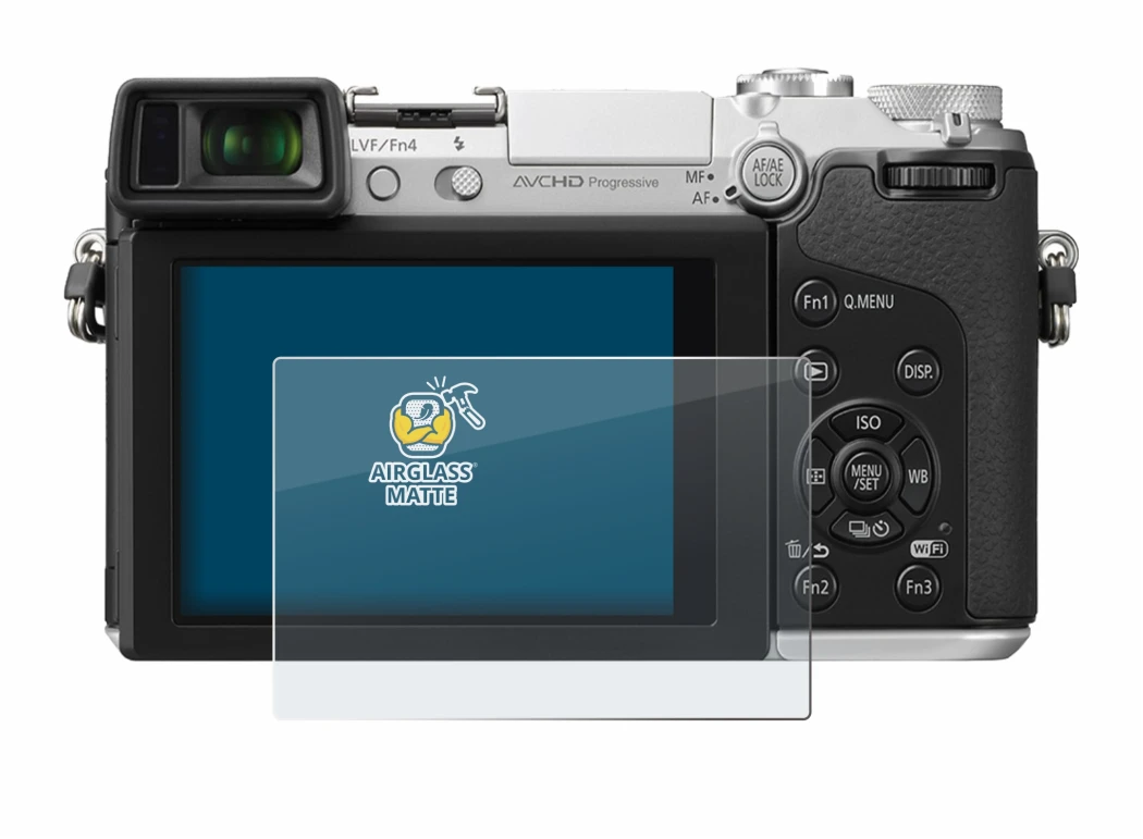 Imagen del dispositivo Panasonic Lumix DMC-GX7 con una amplia variedad de protectores de pantalla.