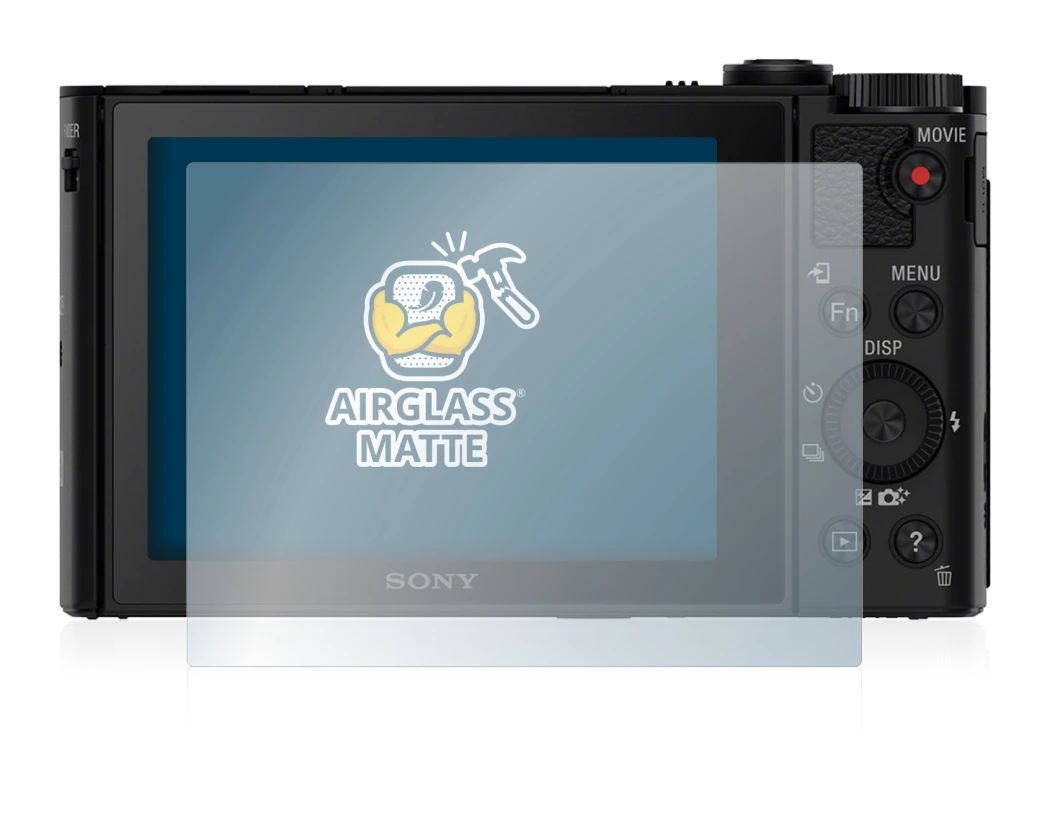 Imagen del dispositivo Sony Cyber-Shot DSC-HX90 con una amplia variedad de protectores de pantalla.