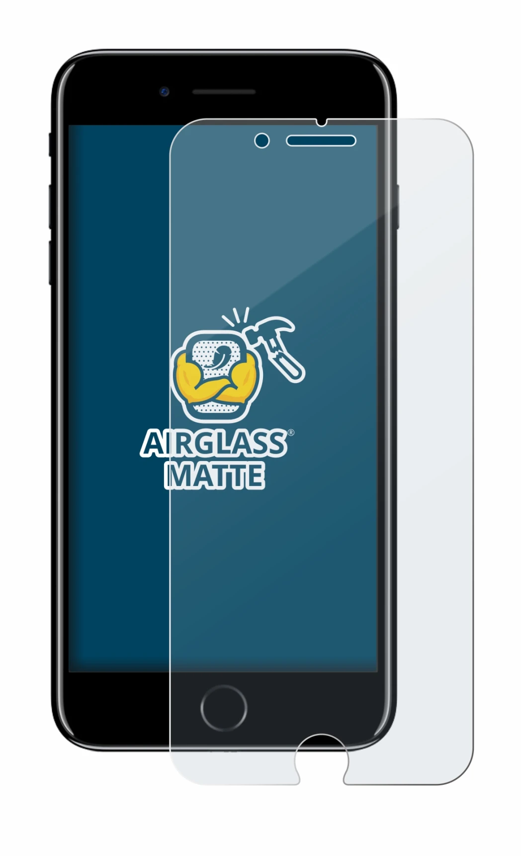 Imagen del dispositivo Apple iPhone 7 Plus con una amplia variedad de protectores de pantalla.