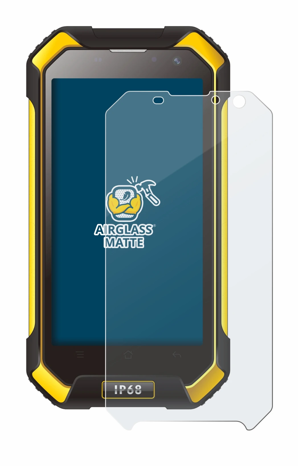 Imagen del dispositivo Blackview BV6000 con una amplia variedad de protectores de pantalla.