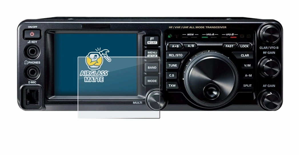 Imagen del dispositivo Yaesu FT-991A con una amplia variedad de protectores de pantalla.