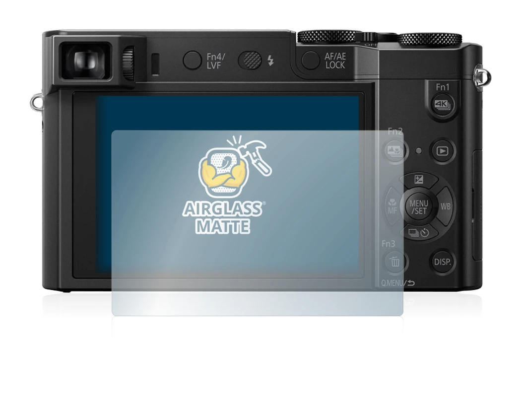 Imagen del dispositivo Panasonic Lumix DMC-TZ100 con una amplia variedad de protectores de pantalla.
