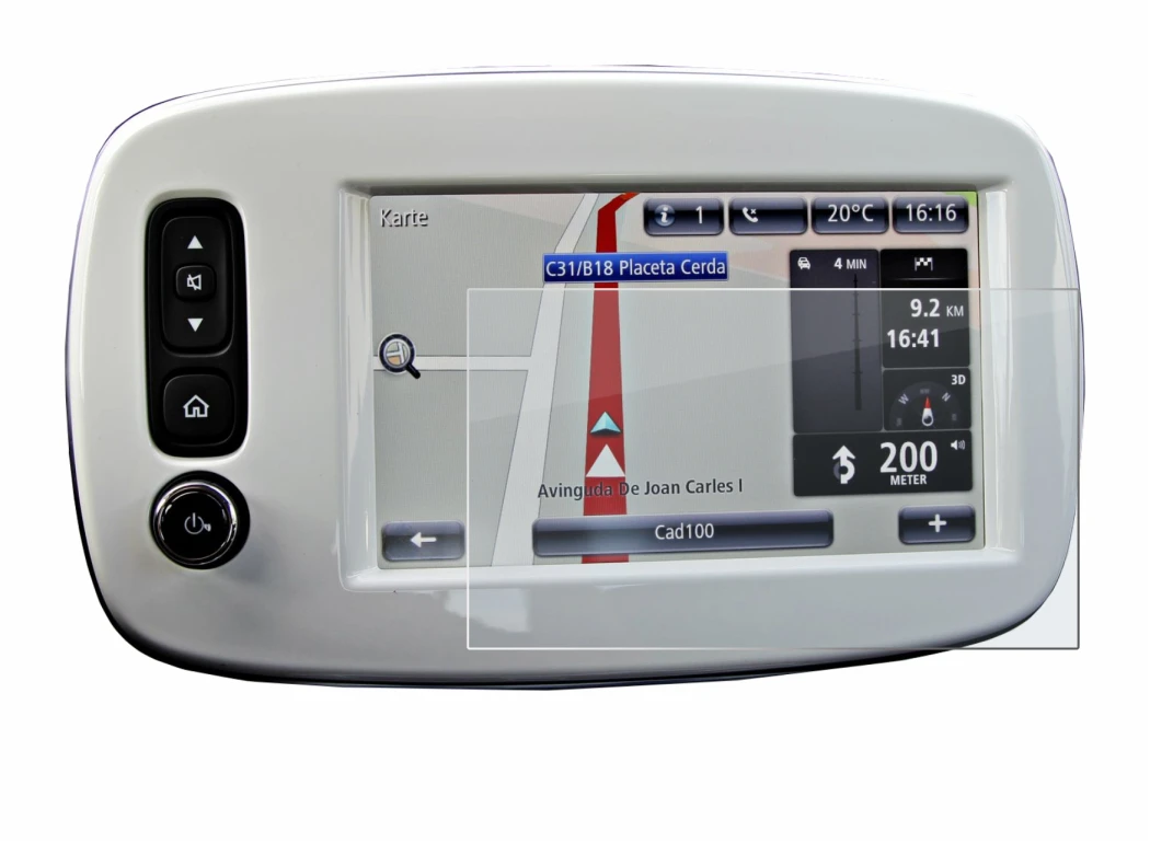 Imagen del dispositivo TomTom Smart 453 2018 con una amplia variedad de protectores de pantalla.