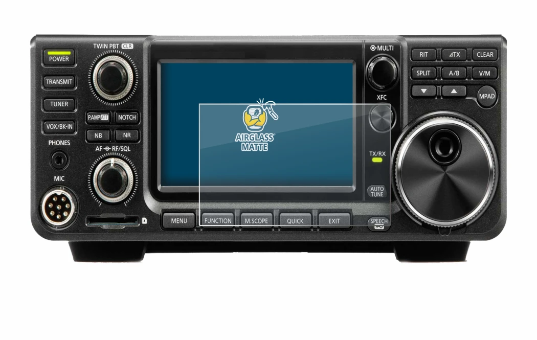 Imagen del dispositivo Icom IC-9700 con una amplia variedad de protectores de pantalla.