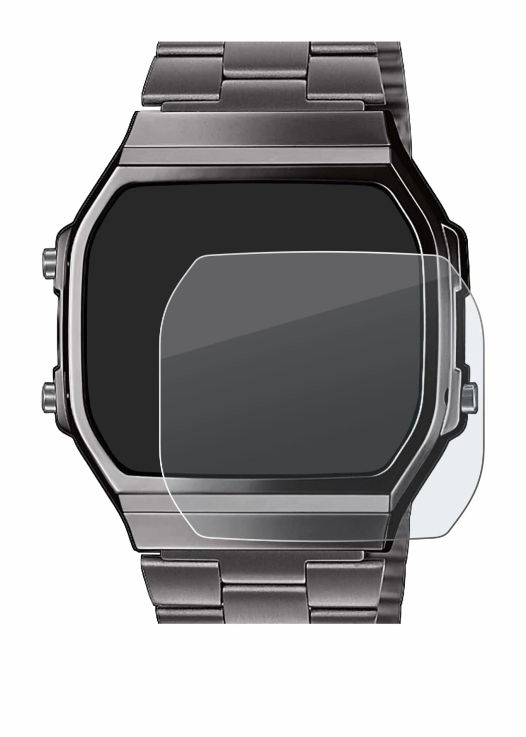 Imagen del dispositivo Casio A168WEGG-1BEF con una amplia variedad de protectores de pantalla.