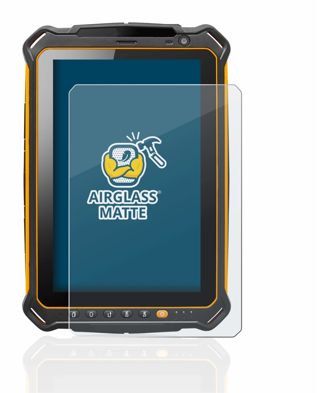 Imagen del dispositivo i.safe MOBILE IS930.2 con una amplia variedad de protectores de pantalla.