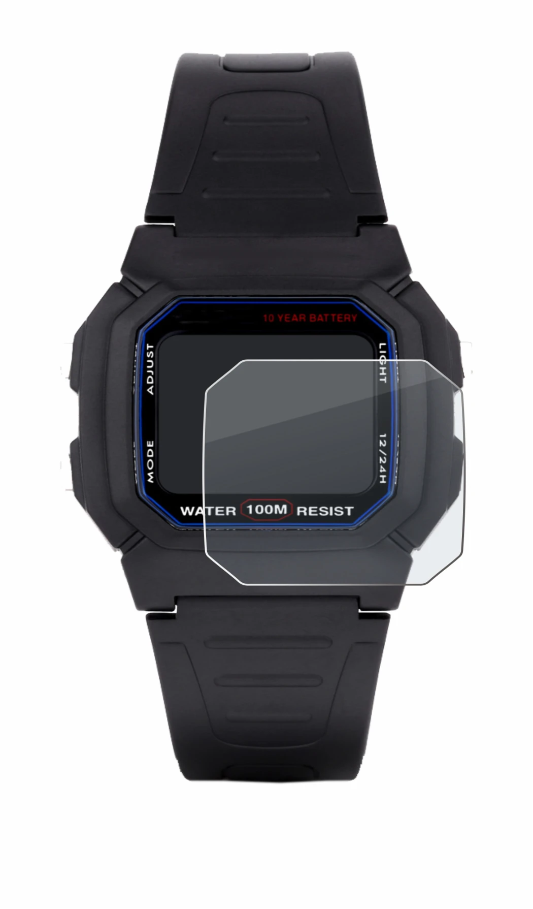 Imagen del dispositivo Casio W-800H-1AVES con una amplia variedad de protectores de pantalla.