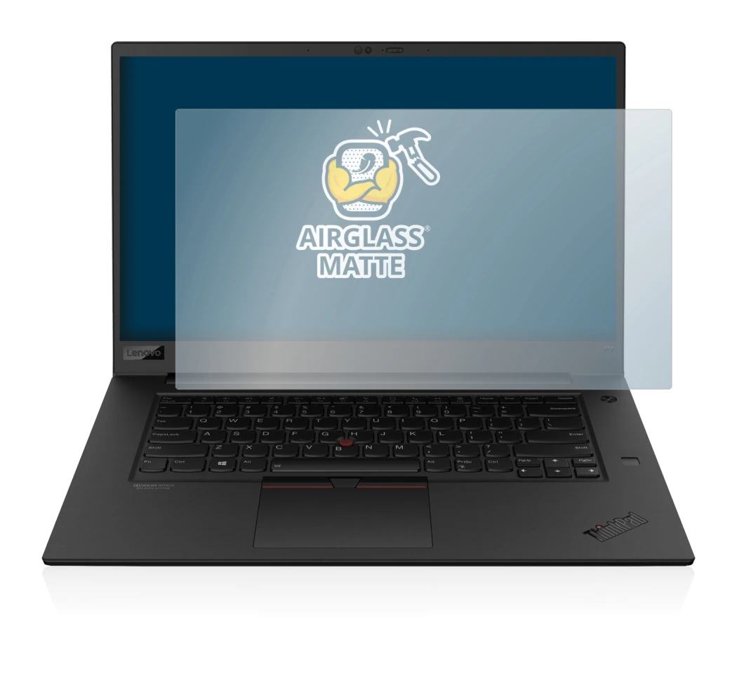 Imagen del dispositivo Lenovo ThinkPad P1 Gen 3 con una amplia variedad de protectores de pantalla.