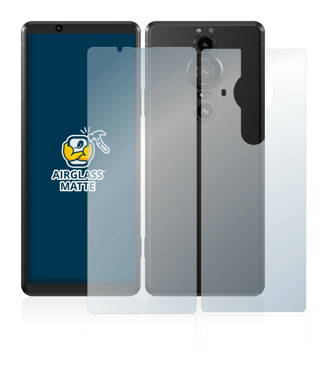 Imagen del dispositivo Sony Xperia Pro-I (Frontal+Trasero) con una amplia variedad de protectores de pantalla.