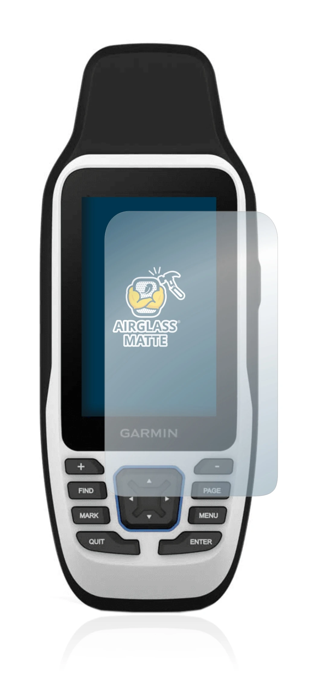 Imagen del dispositivo Garmin GPSMAP 79s con una amplia variedad de protectores de pantalla.