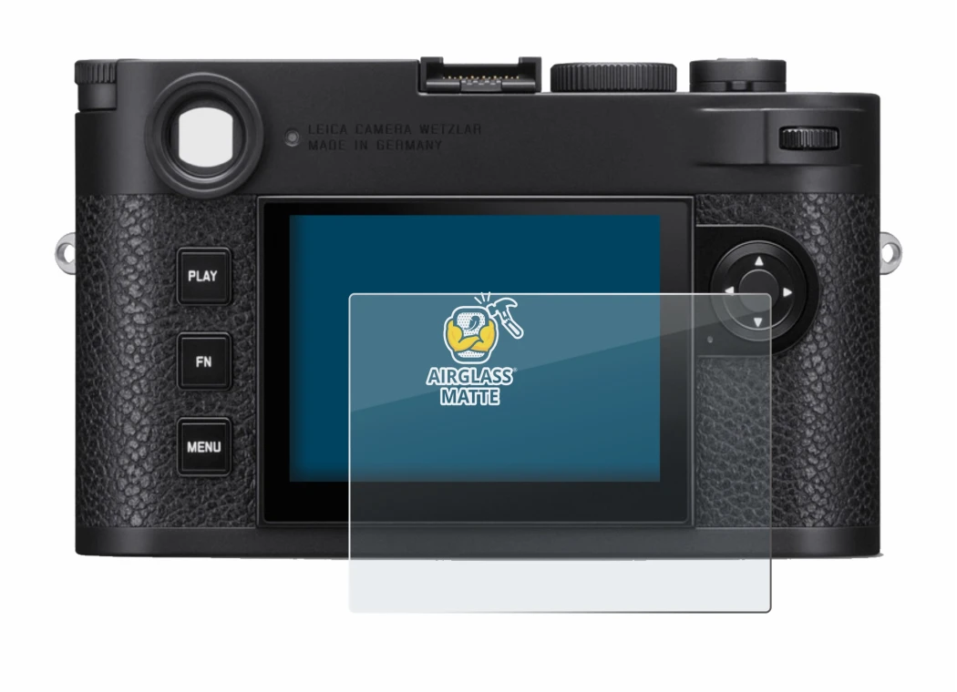 Imagen del dispositivo Leica M11 con una amplia variedad de protectores de pantalla.