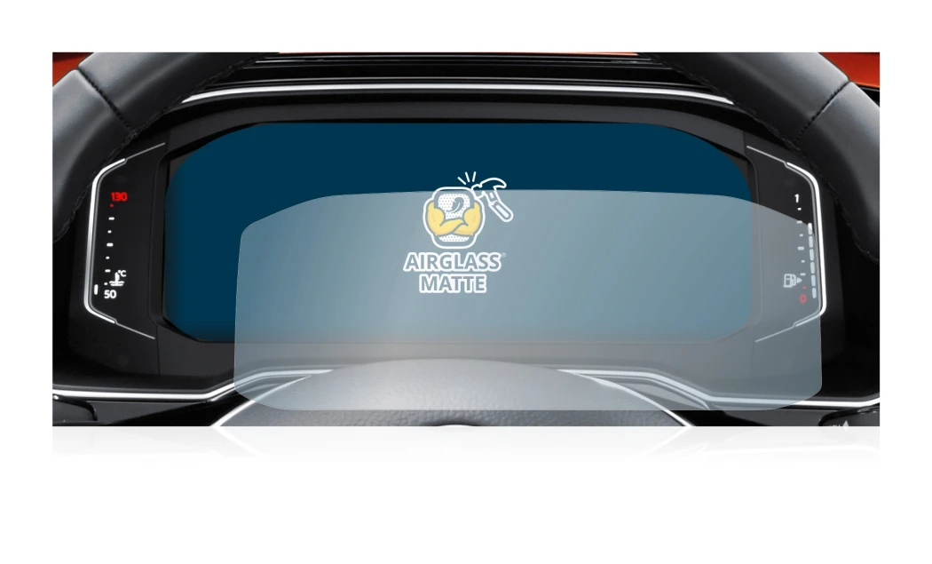 Imagen del dispositivo Volkswagen Tiguan 2021 Digital Cockpit Pro con una amplia variedad de protectores de pantalla.