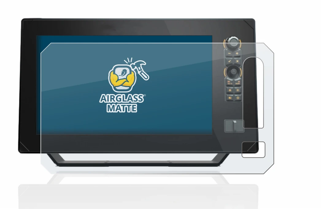 Imagen del dispositivo Humminbird Apex 13 MEGA SI+ con una amplia variedad de protectores de pantalla.