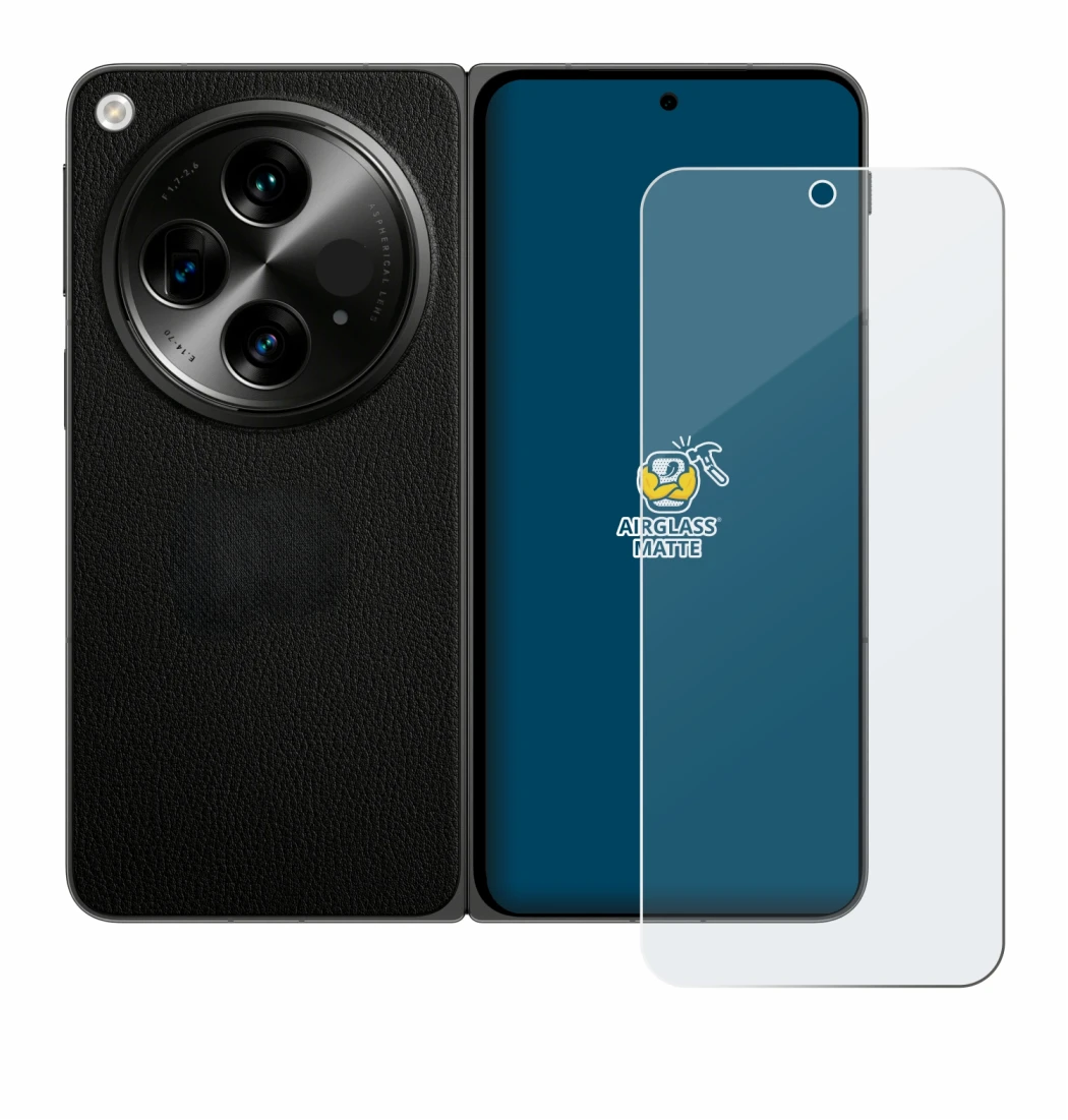 Imagen del dispositivo OnePlus Open (case-friendly) con una amplia variedad de protectores de pantalla.