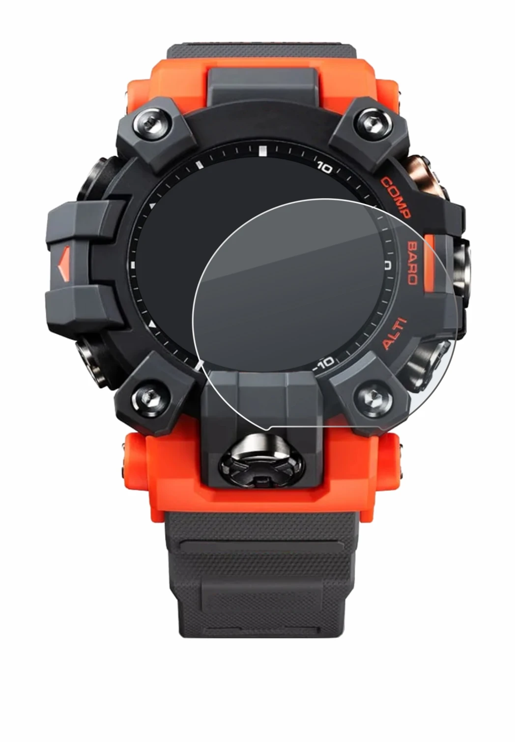 Imagen del dispositivo Casio G-Shock GW-9500 con una amplia variedad de protectores de pantalla.