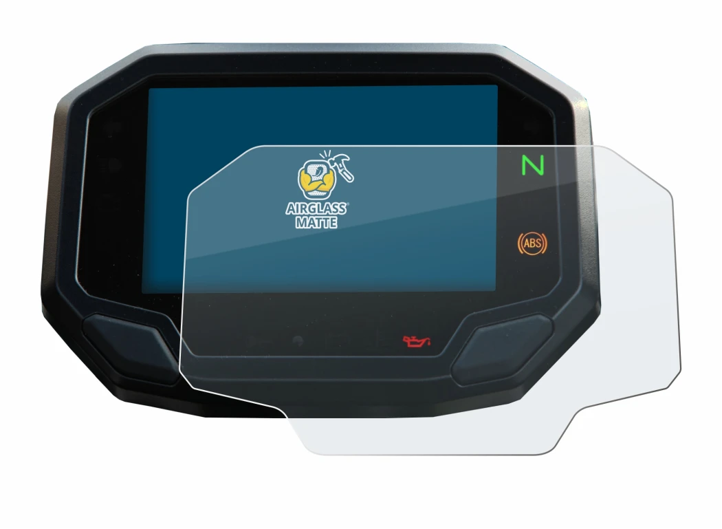 Imagen del dispositivo Kawasaki Versys 650 2022+ con una amplia variedad de protectores de pantalla.