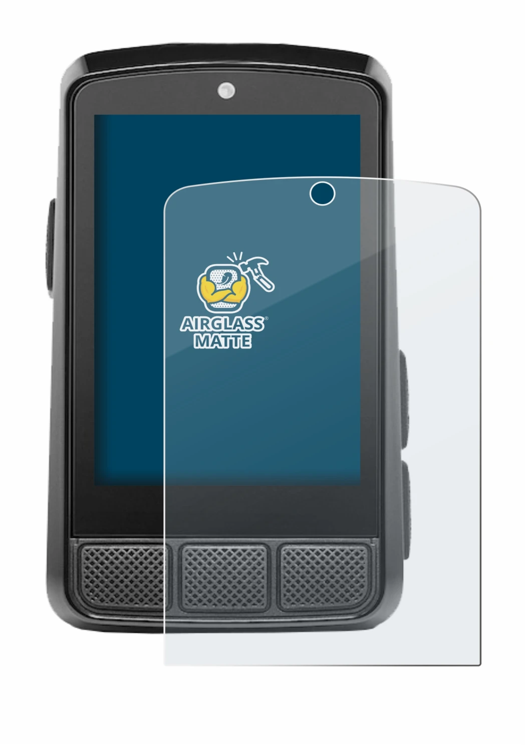 Imagen del dispositivo Wahoo Elemnt Bolt 3 con una amplia variedad de protectores de pantalla.