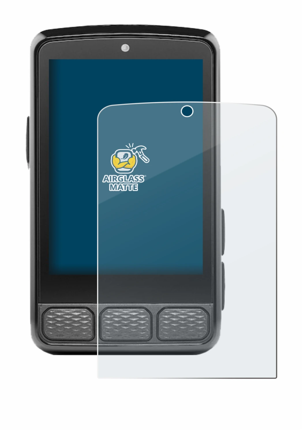 Imagen del dispositivo Wahoo Elemnt Roam 3 con una amplia variedad de protectores de pantalla.