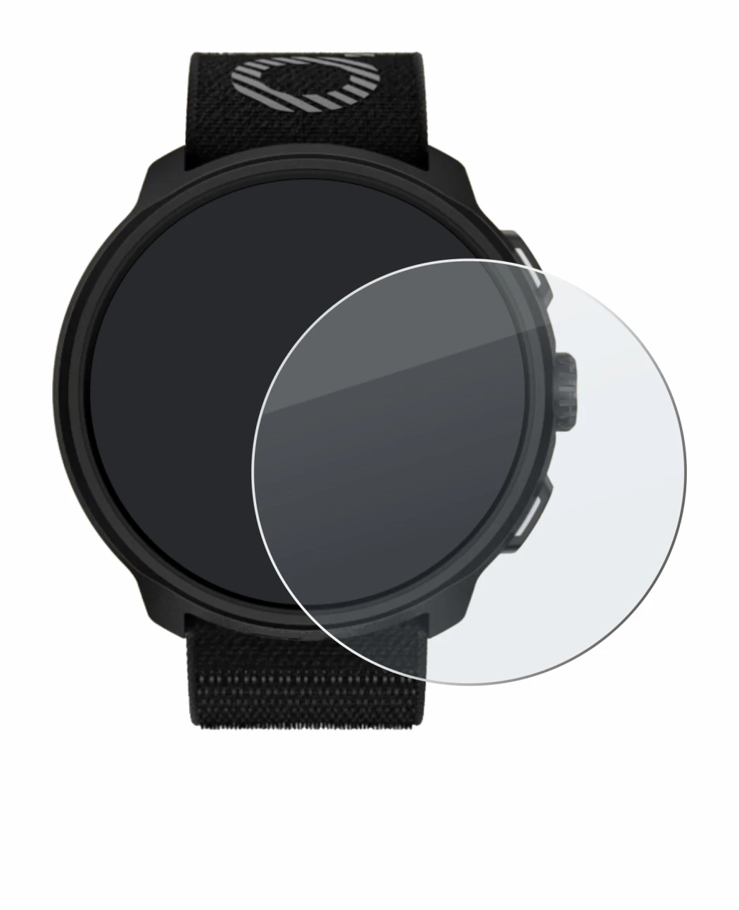 Imagen del dispositivo Suunto Run con una amplia variedad de protectores de pantalla.