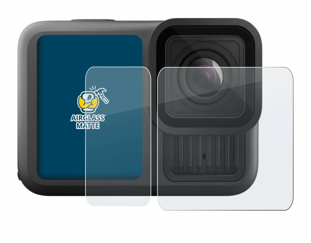 Imagen del dispositivo GoPro Hero 13 Black Ultra Wide Edition con una amplia variedad de protectores de pantalla.