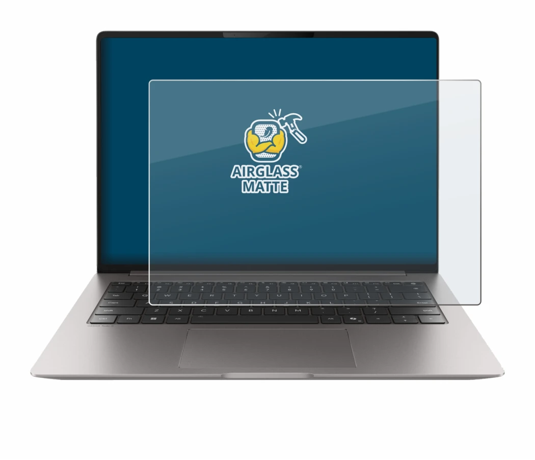 Imagen del dispositivo Honor MagicBook Pro 14 con una amplia variedad de protectores de pantalla.