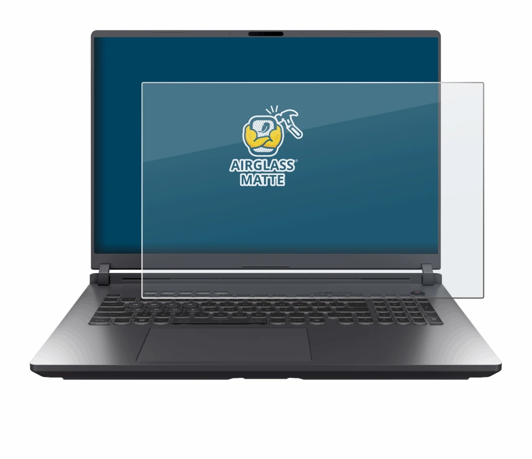 Imagen del dispositivo ASUS ROG Strix G18 G815 2025 con una amplia variedad de protectores de pantalla.