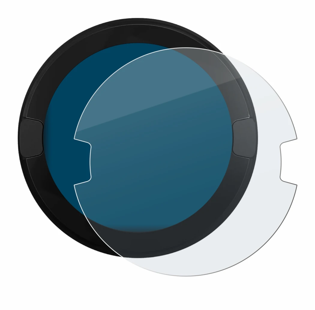 Imagen del dispositivo OOONO P-DISC NO2 con una amplia variedad de protectores de pantalla.