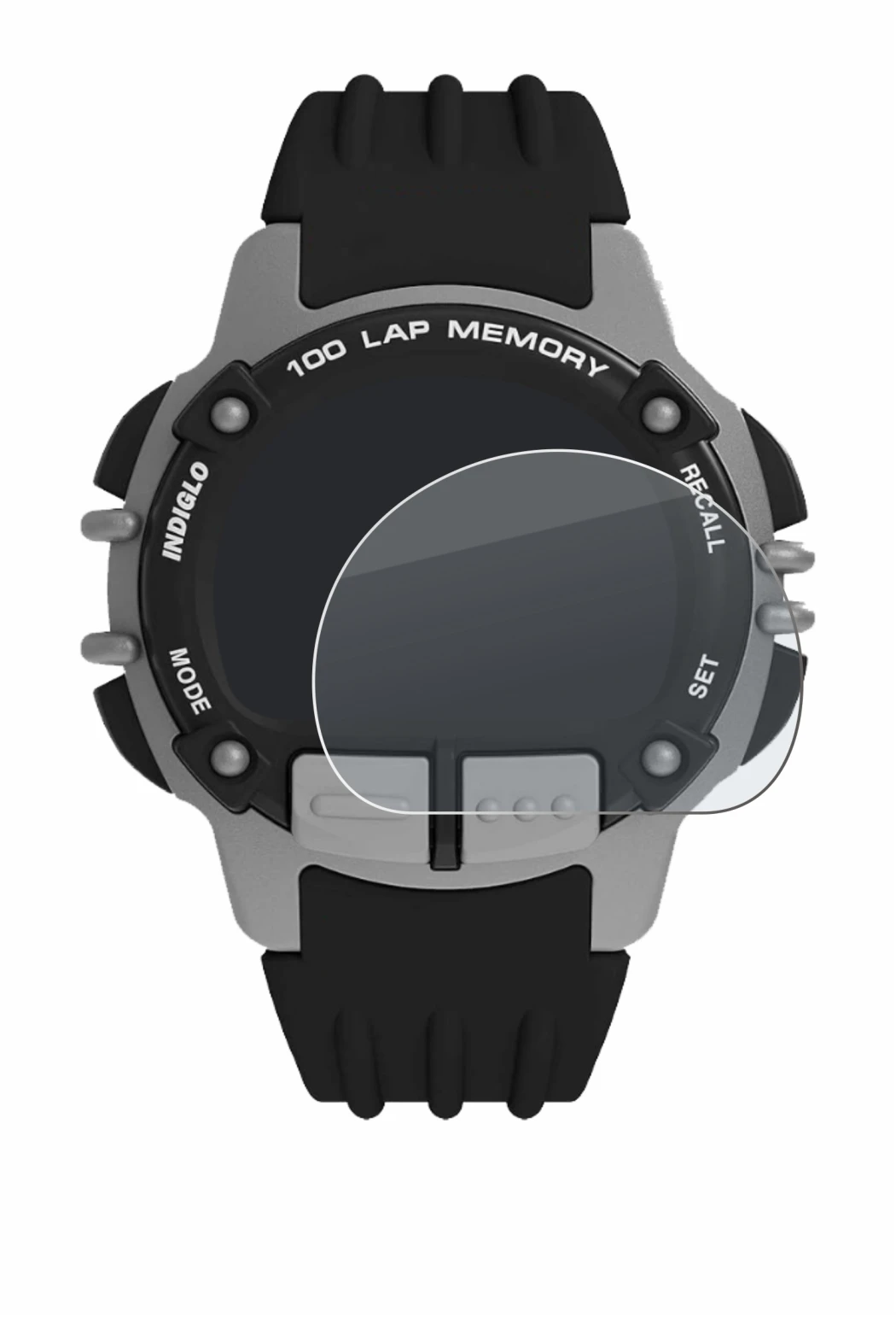Imagen del dispositivo Timex Ironman TW5M63200 con una amplia variedad de protectores de pantalla.