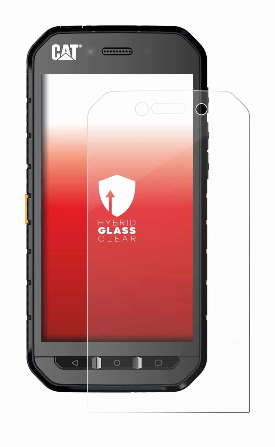 Imagen del dispositivo Caterpillar Cat S41 con una amplia variedad de protectores de pantalla.