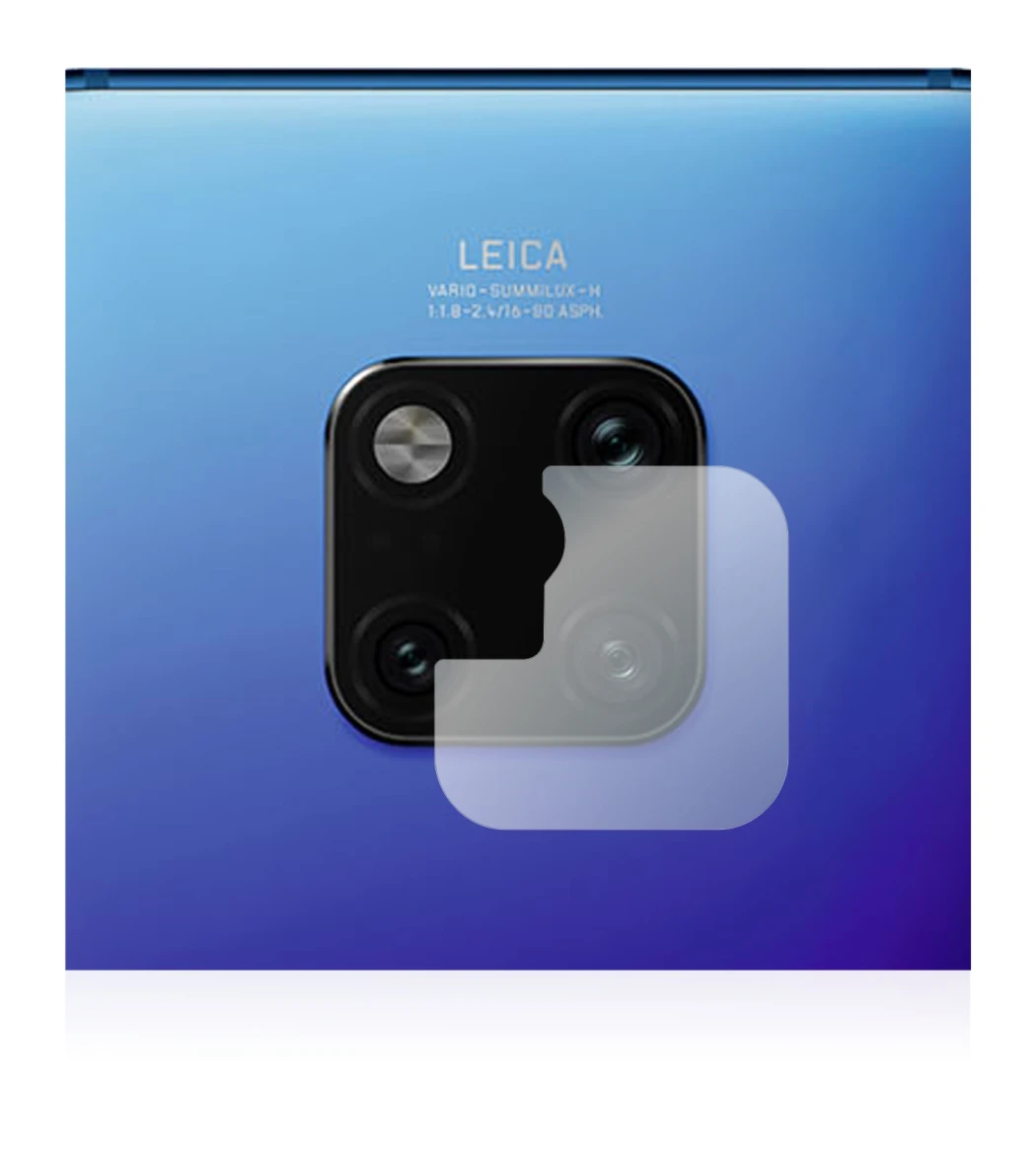 Imagen del dispositivo Huawei Mate 20 Pro (SÓLO Cámara) con una amplia variedad de protectores de pantalla.