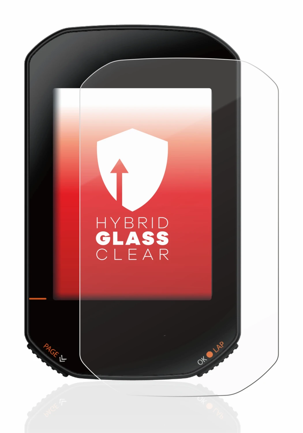 Imagen del dispositivo Bryton Rider 420 con una amplia variedad de protectores de pantalla.