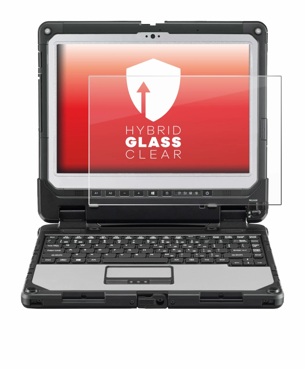 Imagen del dispositivo Panasonic Toughbook CF-33 con una amplia variedad de protectores de pantalla.