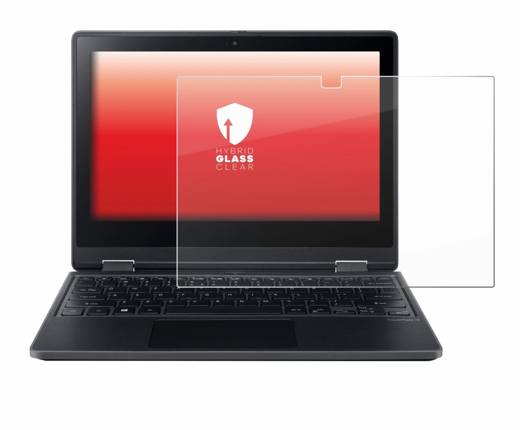 Imagen del dispositivo Acer TravelMate Spin B3 con una amplia variedad de protectores de pantalla.