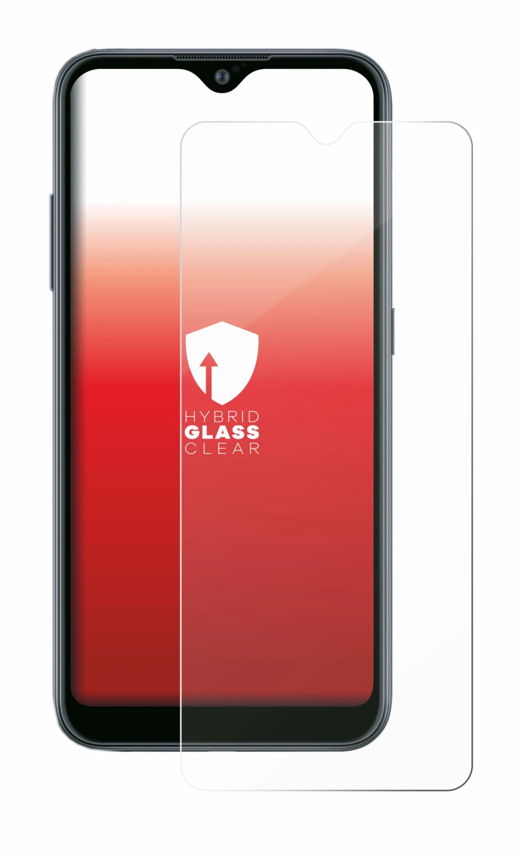 Imagen del dispositivo Samsung Galaxy A02 con una amplia variedad de protectores de pantalla.