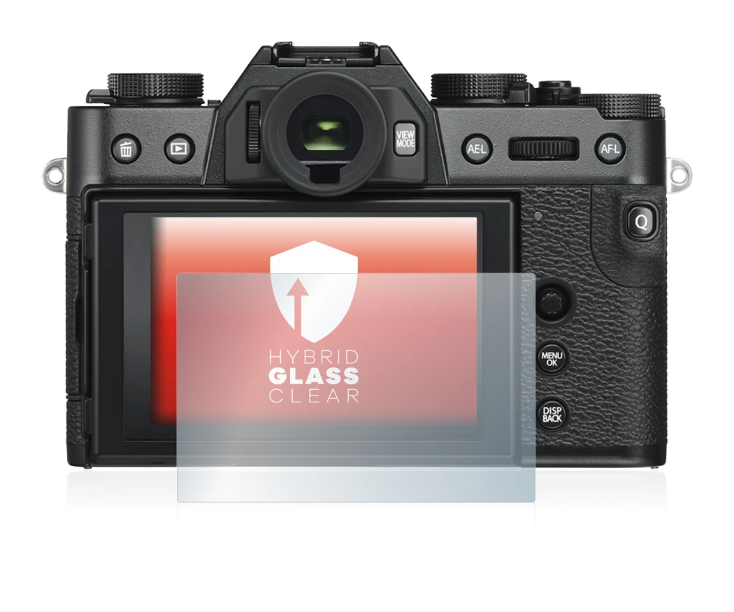 Imagen del dispositivo Fujifilm X-T30 ll con una amplia variedad de protectores de pantalla.