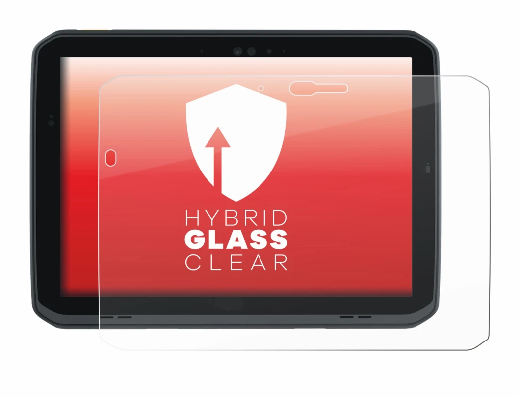 Imagen del dispositivo Zebra ET80 con una amplia variedad de protectores de pantalla.