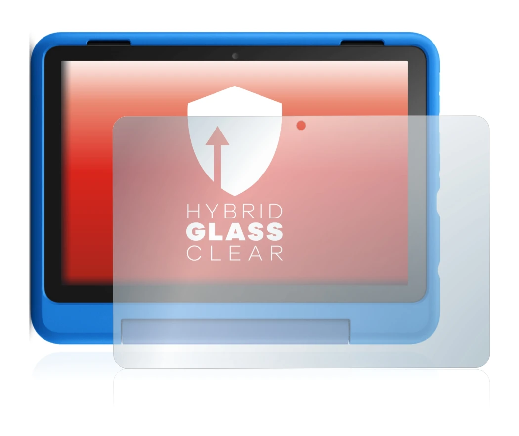 Imagen del dispositivo Amazon Fire HD 8 Kids Pro Edition 2021 (10a Gen.) con una amplia variedad de protectores de pantalla.