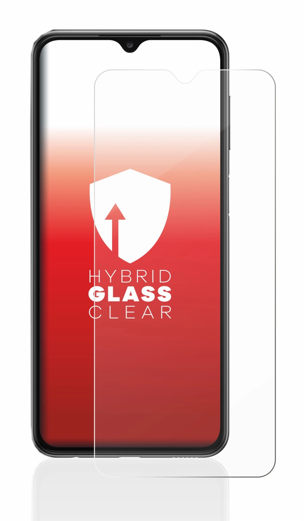 Imagen del dispositivo Samsung Galaxy A23 5G con una amplia variedad de protectores de pantalla.