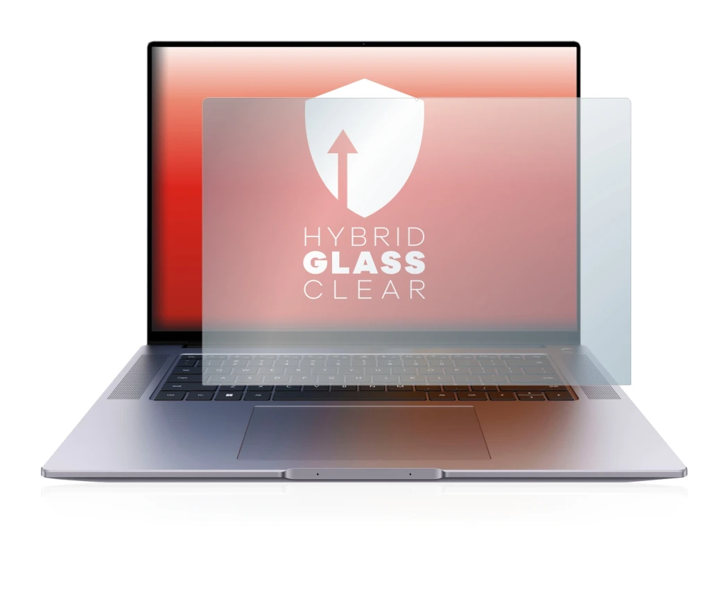 Imagen del dispositivo Huawei MateBook 16s con una amplia variedad de protectores de pantalla.