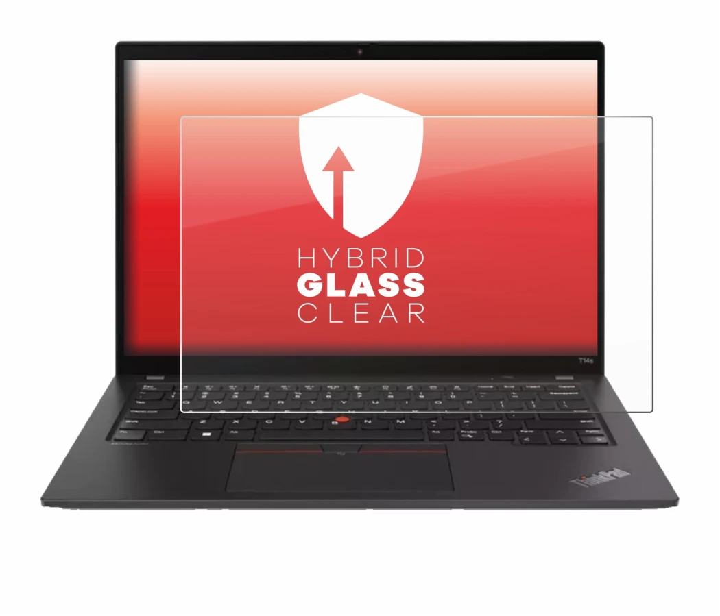 Imagen del dispositivo Lenovo ThinkPad T14s Gen 4 con una amplia variedad de protectores de pantalla.