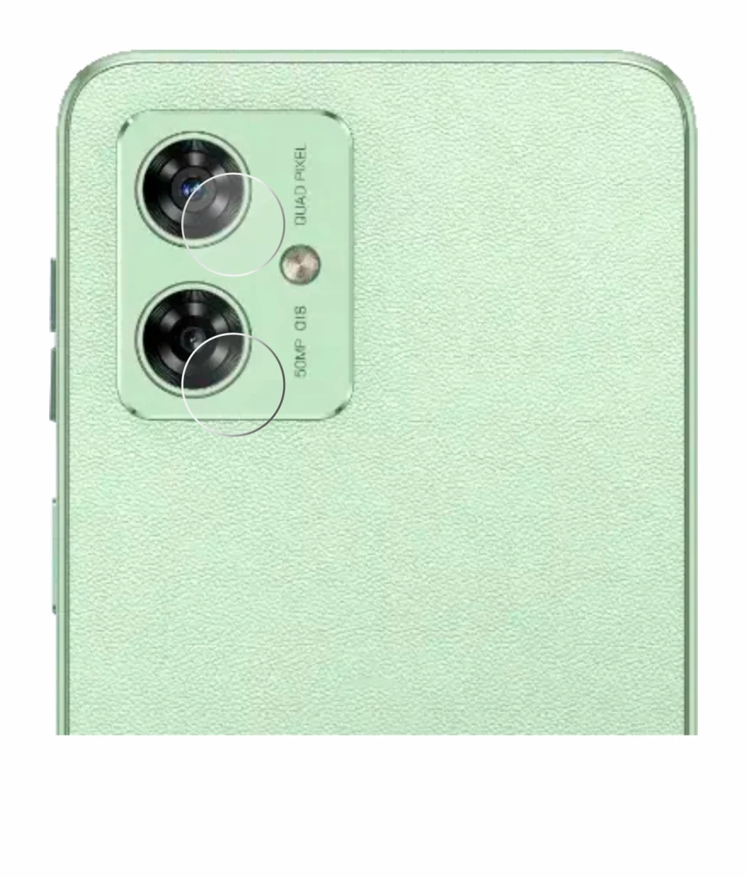 Imagen del dispositivo Motorola Moto G54 (SÓLO Cámara) con una amplia variedad de protectores de pantalla.