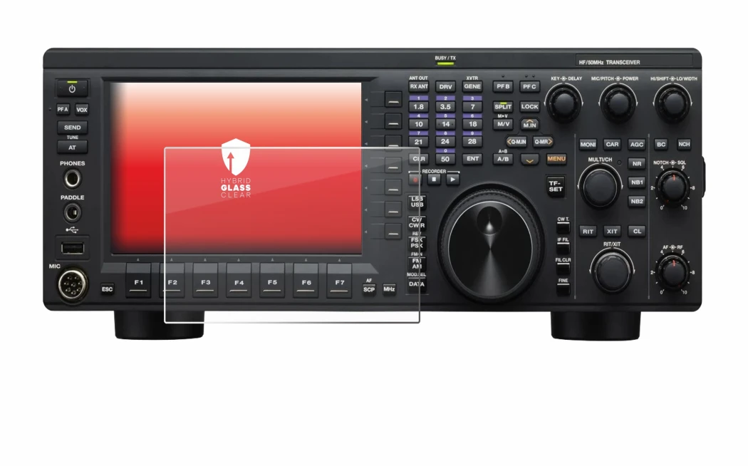 Imagen del dispositivo Kenwood TS-890S con una amplia variedad de protectores de pantalla.