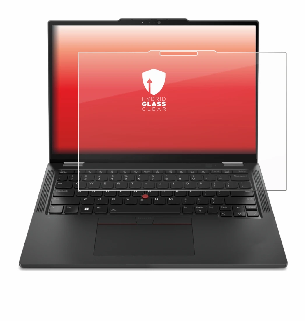Imagen del dispositivo Lenovo ThinkPad X13 2-in-1 Gen 5 con una amplia variedad de protectores de pantalla.