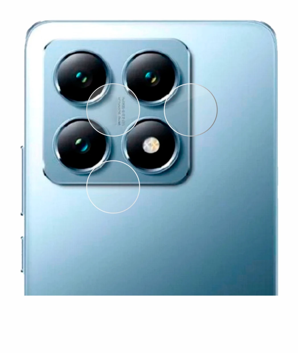 Imagen del dispositivo Xiaomi 14T (SÓLO Cámara) con una amplia variedad de protectores de pantalla.