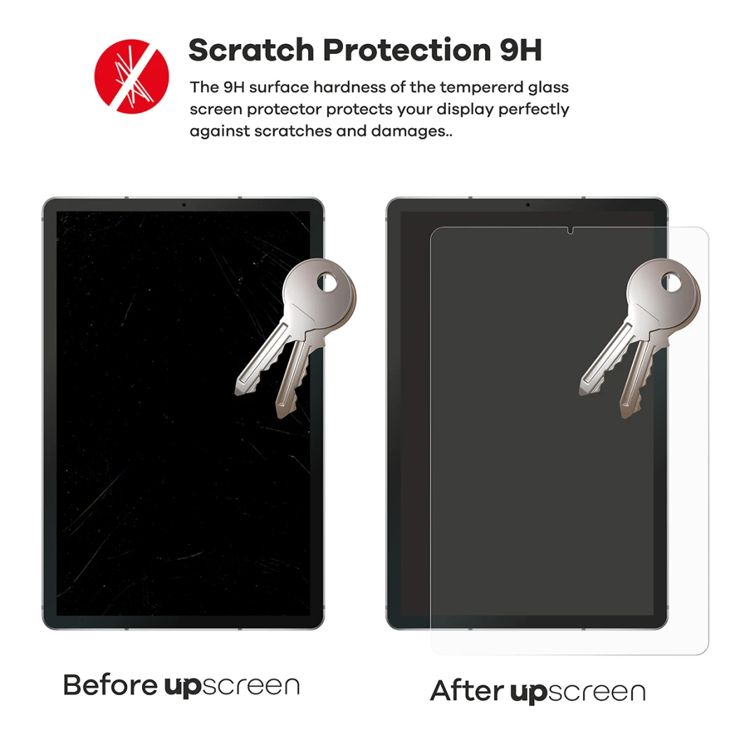 2 dispositivos – uno con upscreen, otro sin. Cada uno está acompañado por 2 llaves. El dispositivo sin upscreen está muy rayad